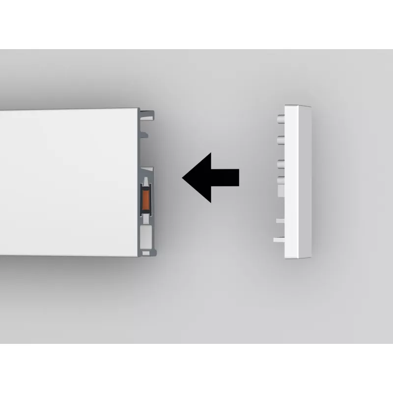 Endkappe für Illume Duo Rail - système d'accrochage et décoration