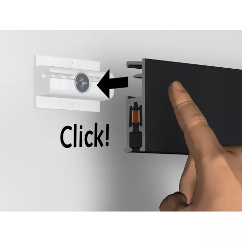 Click & Connect wall mounting clip Artiteq 1 - Cimaise Tableau 
