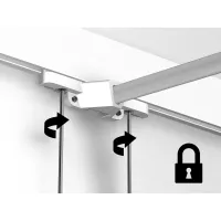 Illume Duo Rail (48V) - Lighted picture rail - système d'accrochage et décoration - détail 4