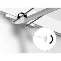 Illume Duo Rail (48V) - Cimaise lumineuse - système d'accrochage et décoration - détail 6