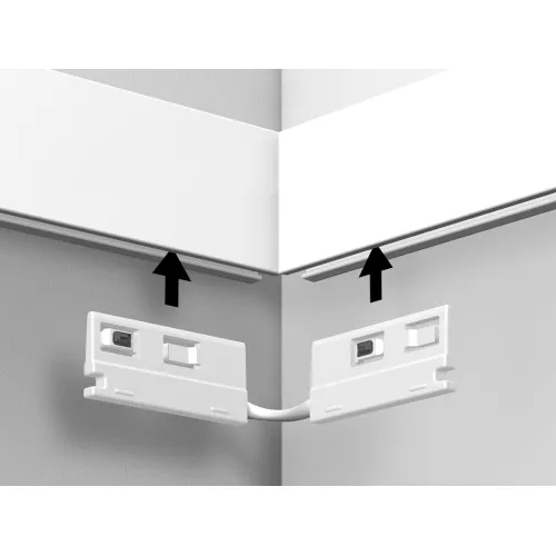 Conector angular de 48 V ( Flex 300) Artiteq 1 - Cimaise Tableau 