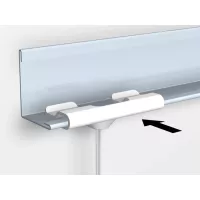 Attaches de suspension blanches pour faux plafond 4kg - système d'accrochage et décoration - détail 6