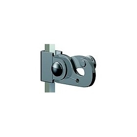 Anti-theft hook for 4 x 4 mm rod (60 kg) - picture rail fixing for artiteq painting ARTI TEQ 2 - Cimaise Tableau