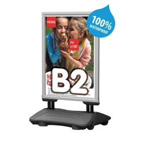 WindPro Classic Sidewalk Stop M&T DISPLAYS 2 - Cimaise Tableau