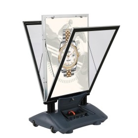 Wind Pro A1 sidewalk stop with LED lighting and floating foot M&T DISPLAYS 2 - Cimaise Tableau