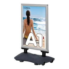 Windpro Plus Gehwegstopper M&T DISPLAYS 2 - Cimaise Tableau