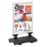 Stop Trottoir Windpro Lite M&T DISPLAYS 2 - Cimaise Tableau 