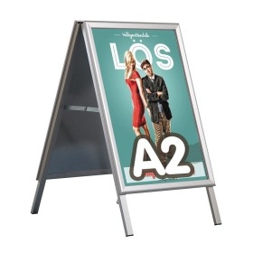 Stop trottoir ECO Click-A standard 32 mm M&T DISPLAYS 2 - Cimaise Tableau