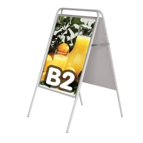 Stop trottoir London blanc M&T DISPLAYS 2 - Cimaise Tableau