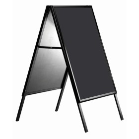 Caballo de acera Haga clic en un negro estándar 600 x 800 mm M&T DISPLAYS 2 - Cimaise Tableau
