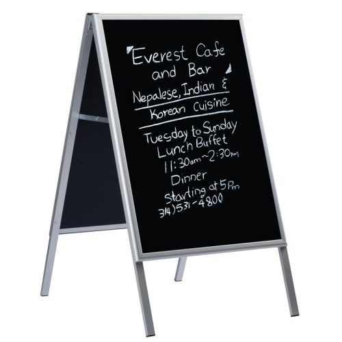 Standard Click-A Chalkboard, 600 x 800 mm M&T DISPLAYS 2 - Cimaise Tableau 