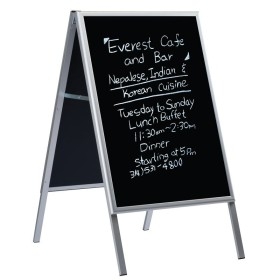 Tableau de craie standard Click-A, 600 x 800 mm M&T DISPLAYS 2 - Cimaise Tableau