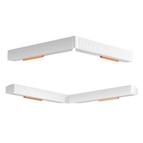 Set Kit connector (Straight and angle connector) ARTI TEQ 2 - Cimaise Tableau
