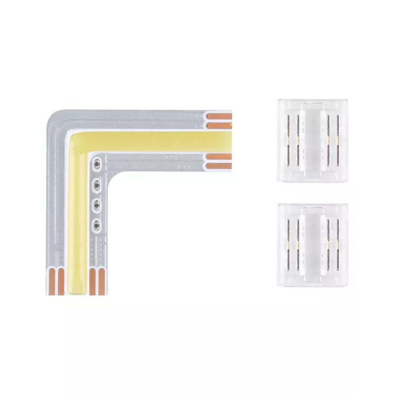 MaxLED 500 LED Strip 90 ° - Extension - COB - Edge - 6500k - 0.3W - système d'accrochage et décoration