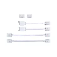 Kit de conectores para accesorios MaxLED, 2 unidades, kit COB, color blanco. - système d'accrochage et décoration - détail 1