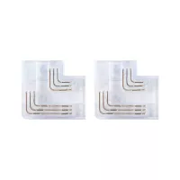 MaxLED Zubehör LED Streifen 2er-Set Edge 90° Kit mit 2 RGBW max. 144W RGBW - système d'accrochage et décoration - détail 1