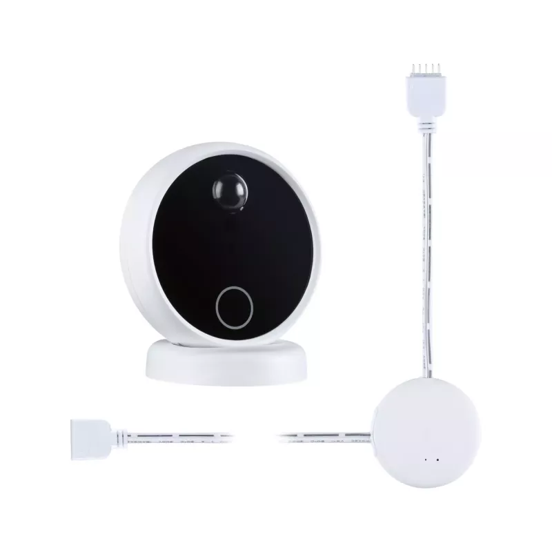MaxLED accessoires Commande Wireless PIR & Touch - Extension - Blanc - Noir - système d'accrochage et décoration