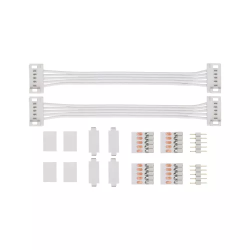 MaxLED Accessories Connector 2-Piece Set Universal Connector White