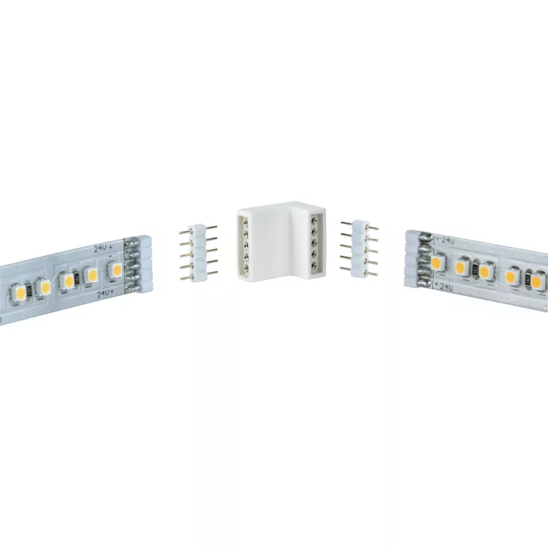 MaxLED Accessories Corner Connector 17x16mm max. 144W White