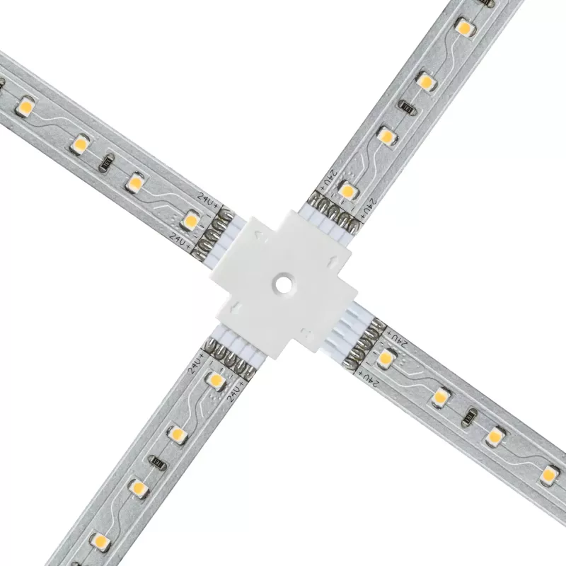 Conector X-Stuck blanco de MaxLED Accessories