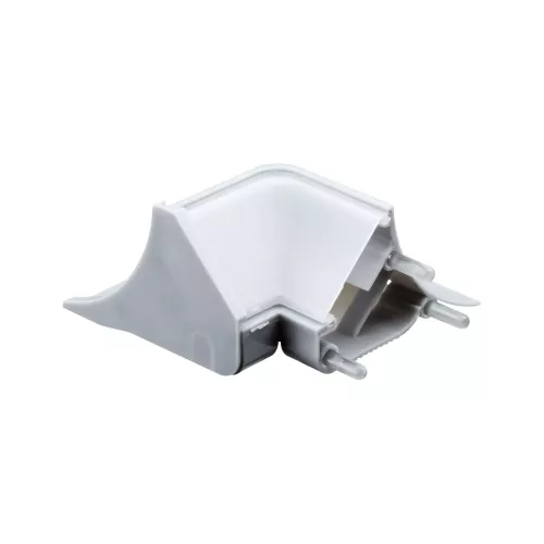 Profilé de strip LED Corner Connecteur Outside Edge – Pack de 2 Gris