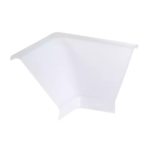 Delta LED Strip Profile Corner Connector – 2 Pack Satin Finish