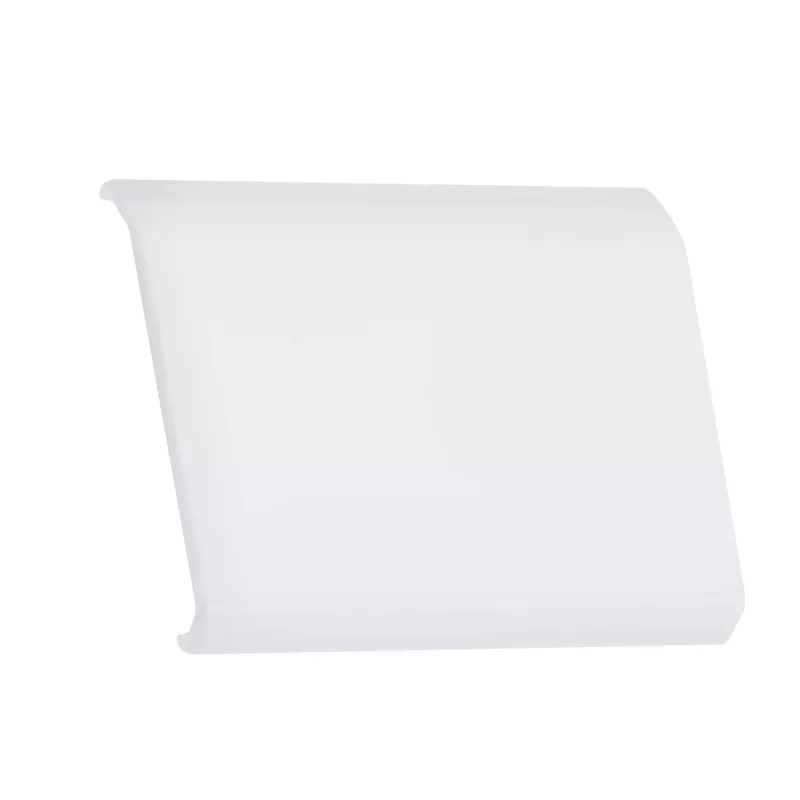 Delta LED Streifen-Profil-Anschlussabdeckung – 4er-Pack, satiniert - système d'accrochage et décoration