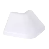 Conector de perfil para tira LED Delta, esquina exterior – Paquete de 2, acabado satinado - système d'accrochage et décoration - détail 1