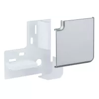 Duo LED Streifenprofil 90°-Eckverbinder – 2er-Pack, mattes Aluminium - système d'accrochage et décoration - détail 2