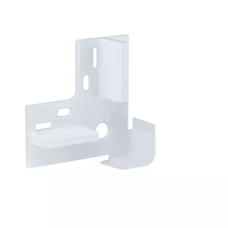 Duo LED Strip Profile 90° Corner Connector – Pack of 2 Matte Aluminum