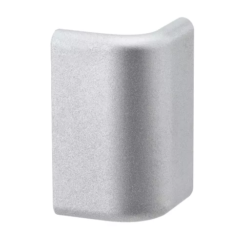 Duo LED Strip Profile Connector End Cap – Pack of 2 Matte Aluminum