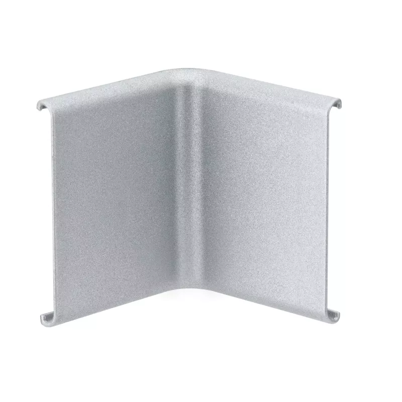 Duo LED Streifen-Profil-Inneneckverbinder – 2er-Pack, mattes Aluminium - système d'accrochage et décoration
