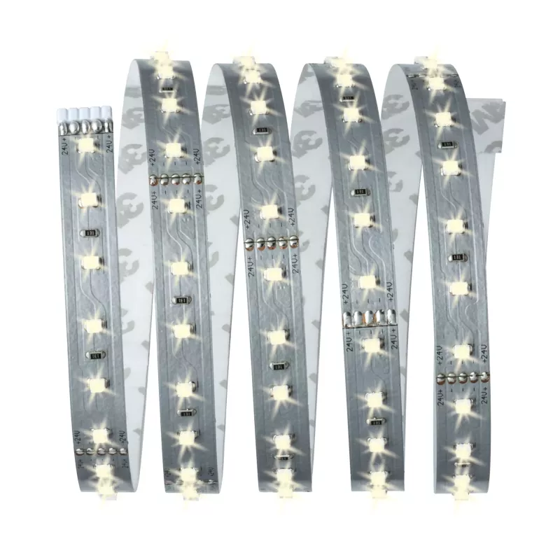 MaxLED 500 LED Streifen – Basisset – Warmweiß – 2700 K - système d'accrochage et décoration