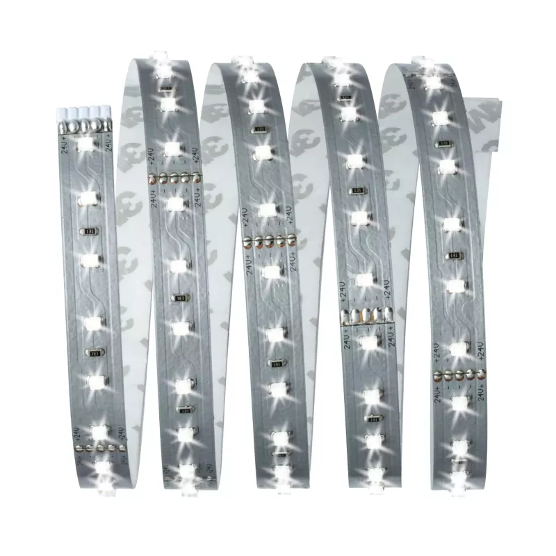 MaxLED 500 Strip LED - Kit de base - -  Blanc lumière du jour - 6500k - système d'accrochage et décoration