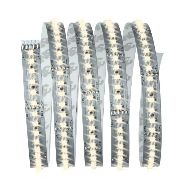 Tira LED MaxLED 1000 - Kit básico - Blanco cálido - 2700k - système d'accrochage et décoration