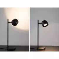 Puric Pane LED Table Lamp - Smart - Zigbee - Black - 2700k - système d'accrochage et décoration - détail 5