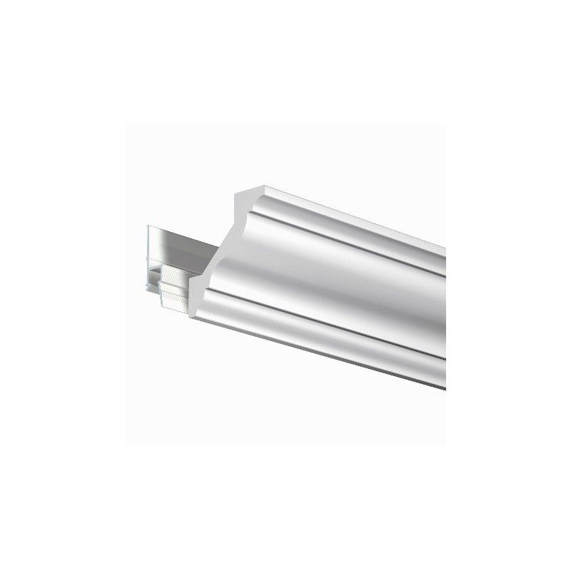 Basic cornice 200 cm for decorative rail ARTI TEQ 2 - Cimaise Tableau