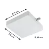 URail Smart Home Stromversorgung Zigbee 3.0 Center PAULMANN 5 - Cimaise Tableau 