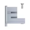 ProRail3 - Kit de conectores finales de 1 unidad, 35x32,5 mm - Paulmann PAULMANN 2 - Cimaise Tableau 
