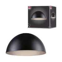 ULine - Luminaire en suspension LED Bol 300mm 12W Noir - Paulmann - système d'accrochage et décoration - détail 12