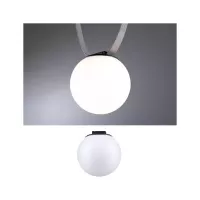 ULine - Suspension LED Ball 795lm 8W 150mm 3000K Noir - Paulmann - système d'accrochage et décoration - détail 3