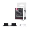 ULine - Accessoires Support de sangle droit Kit de 2 Noir - Paulmann PAULMANN 11 - Cimaise Tableau 