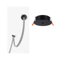 ULine - Black Recessed Cover Accessories - Paulmann - système d'accrochage et décoration - détail 3