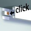 Artiteq Click Rail Bilderleisten-Set mit Befestigungsmaterial ARTI TEQ 7 - Cimaise Tableau 