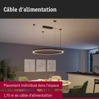 Linion - câble d'alimentation - Paulmann - système d'accrochage et décoration - détail 4