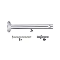 Kit de montage de système câbles Renvoi d'angle/suspension Chrome - Paulmann - système d'accrochage et décoration - détail 1