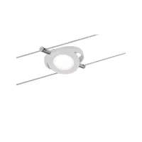 Système sur câbles LED RoundMac Kit de base 6x200lm 6x4,3W 2700K 230/12V Blanc dépoli - Paulmann - système d'accrochage et décoration - détail 2