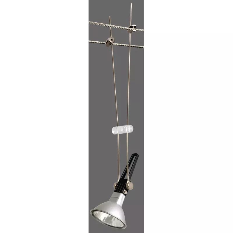 Comet Spot Einzelleuchte GU5.3 max. 50W dimmbar 12V Chromkabelsystem - Paulmann PAULMANN 5 - Cimaise Tableau 