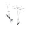 Comet Spot Einzelleuchte GU5.3 max. 50W dimmbar 12V Chromkabelsystem - Paulmann PAULMANN 6 - Cimaise Tableau 