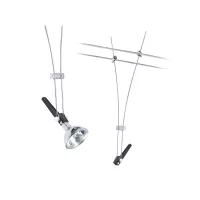 Comet Spot Einzelleuchte GU5.3 max. 50W dimmbar 12V Chromkabelsystem - Paulmann - système d'accrochage et décoration - détail 6